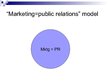 Prezentációk 'Differences Between Public Relations and Marketing', 11.                