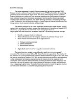 Kutatási anyagok 'Primary Research Assignment:Strategical Forecast, Evaluation, and Event Formulat', 2.                
