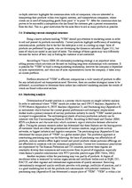 Kutatási anyagok 'Primary Research Assignment:Strategical Forecast, Evaluation, and Event Formulat', 6.                