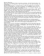 Esszék 'Business Ownership', 1.                