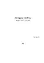 Kutatási anyagok 'Enterprise Challenge', 1.                