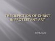 Kutatási anyagok 'The Depiction of Christ in Protestant Art', 16.                