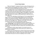 Esszék 'Latvian National Identity', 1.                