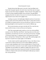 Kutatási anyagok 'British Culture and Civilization', 1.                