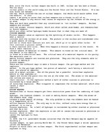 Esszék 'The Threat of Nuclear Weapons', 1.                