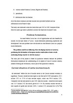 Kutatási anyagok 'Latvia - Tourist Destination Positioning Capabilities and Development', 6.                