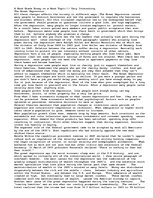 Esszék 'The Great Depression', 1.                