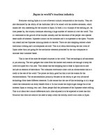 Kutatási anyagok 'Tourism in Japan', 6.                