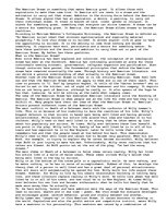 Esszék 'American dream ', 1.                