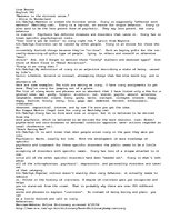 Esszék 'Extended Creative Defination on The work Crazy', 1.