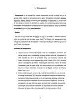 Kutatási anyagok 'Planning, Organizing and Controlling in Management', 6.                