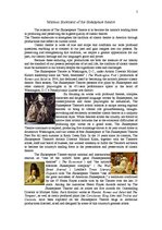 Kutatási anyagok 'Shakespeare Theatre', 5.                