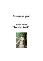 Üzleti tervek 'Guest House "Tourist Trail"', 1.                