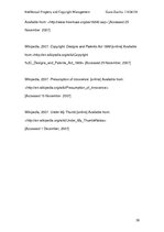 Kutatási anyagok 'Intellectual Property and Copyright Management', 30.                