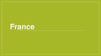 Prezentációk 'France', 1.                