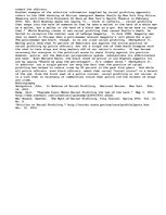 Esszék 'A Justification Paper for the Use of Racial Profiling', 2.                