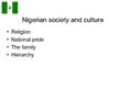 Prezentációk 'Business Etiquette in Nigeria', 8.                