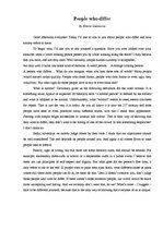 Esszék 'People who Differ', 1.                