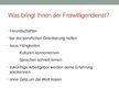 Prezentációk 'Freiwilligendienst im Ausland', 5.                