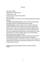 Kutatási anyagok 'Portfolio of Translations', 2.                