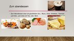 Prezentációk 'Was esse ich?', 5.                