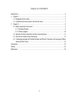 Kutatási anyagok 'The Main Characters and their Interconnection in George Eliot's Novel "Middlemar', 3.                