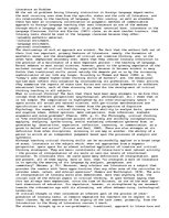 Esszék 'What is literature?', 1.                