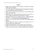 Kutatási anyagok 'Outline the Supposed "Democratic Ddeficit" in the EU and Asses Different Proposa', 11.                