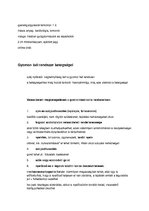 Összefoglalók, jegyzetek 'Gyermekgyógyászat', 1.                