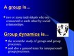 Prezentációk 'Group Dynamics', 2.                