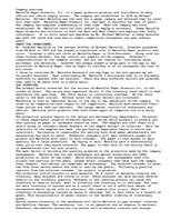 Esszék 'Management Company Profile', 1.                