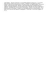 Esszék 'Management Company Profile', 3.                