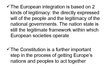 Összefoglalók, jegyzetek 'European Union Economical Integration', 50.                