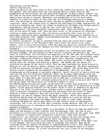 Esszék 'Technologies and the Family. Genetic Engineering ', 1.                