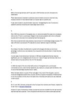 Összefoglalók, jegyzetek 'Economy and Second World War. Few Comparative Issues', 2.                