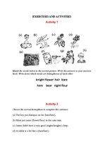 Kutatási anyagok 'Homophones', 15.                