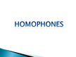 Kutatási anyagok 'Homophones', 23.                