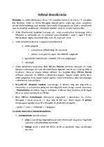 Összefoglalók, jegyzetek 'Athéni demokrácia - középszintű szóbeli érettségi tétel', 1.                