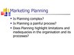 Prezentációk 'Marketing Planning', 3.                