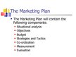 Prezentációk 'Marketing Planning', 5.                