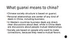 Prezentációk 'Guanxi Business Ethics', 4.                