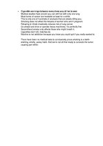 Esszék 'Dependence on Smoking', 3.                