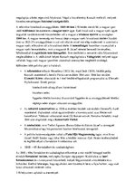 Összefoglalók, jegyzetek 'A polgári átalakulás programja és megvalósítása Magyarországon a reformkorban és', 4.                