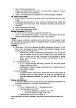 Összefoglalók, jegyzetek 'Summary of the 17th and 18th Centuries (in Britain)', 3.                