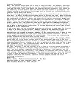 Esszék 'Advanced Technology of Todays Society Using Arthur Miller Litt as Perspective', 1.                