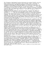 Esszék 'The "Information Superhighway" Provides Educational and Economical Benefits, but', 1.                