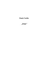 Esszék 'Paulo Coelho "Brida"', 1.                