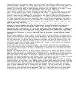 Esszék '"Dream Deferred" by Langston Hughes and "Hurt Hawks" by Robinson Jeffers', 1.                