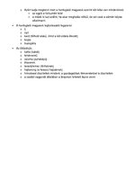 Összefoglalók, jegyzetek 'A honfoglaló magyarok társadalma, életmódja', 2.                