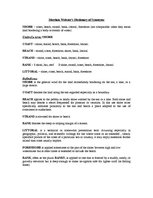 Összefoglalók, jegyzetek 'Chain of Synonyms: Shore, Bank, Beach, Coast, Littoral, Strand', 2.                